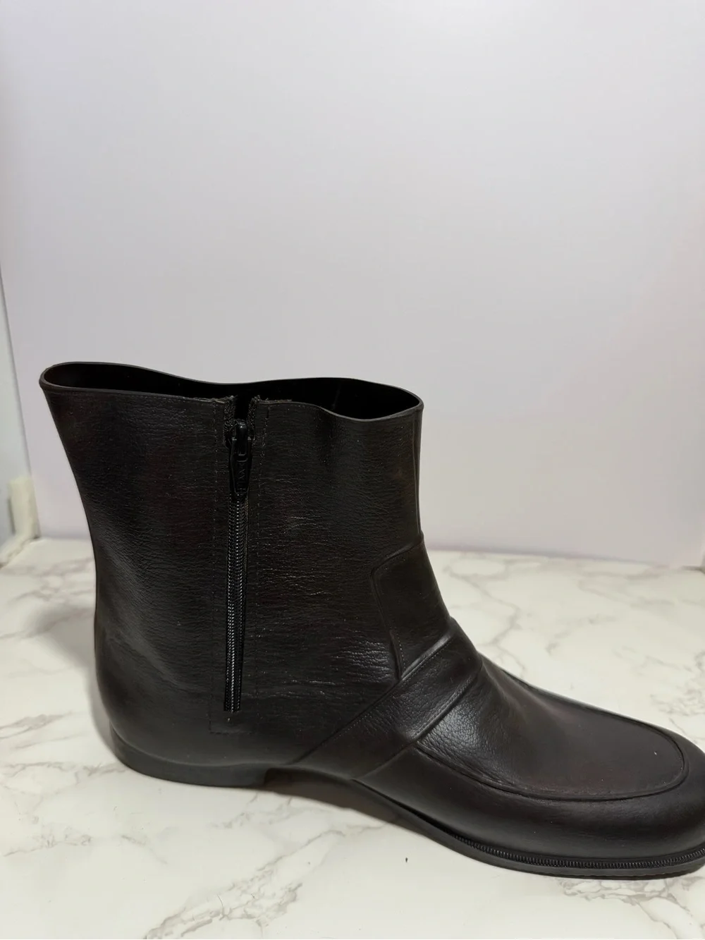 Men's Totes Black Natural Rubber Slip-on Overshoe Covers/Galoshes -- XL